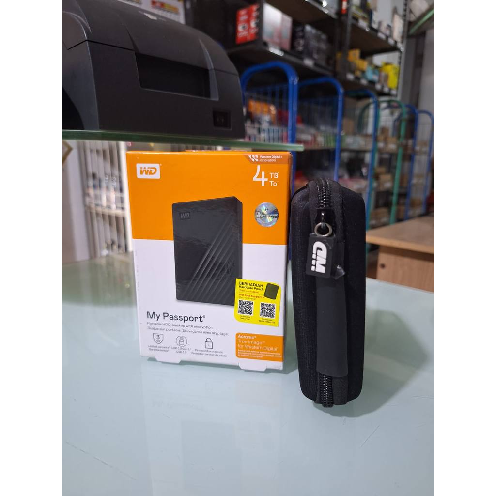Hardisk External WD PASSPORT 4Tb