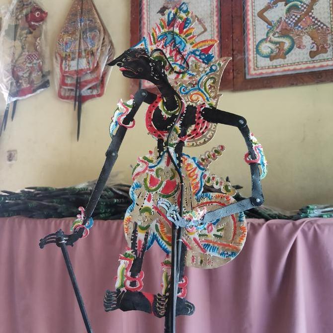 Wayang Kulit Karakter tokoh Prabu Kresna / kresno