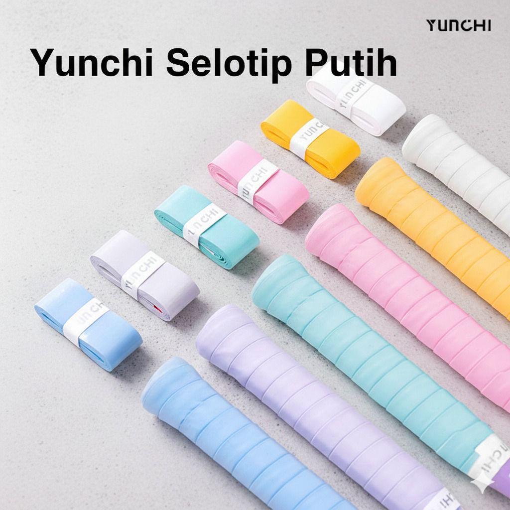 Grip Karet Frasser - Yunchi - Polos - Bintik Dll Fs Untuk Raket Badminton Bulutangkis Tenis Padel Dl