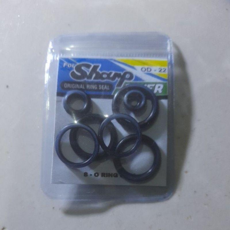Oring Set Sharp River Od 22/Sil Set/Seal Set