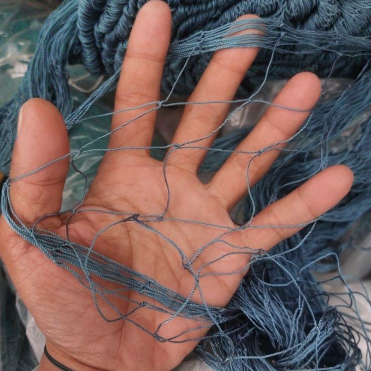Permeter Jaring Nilon 3 In D9 Biru (1Mtr X 100Mata)