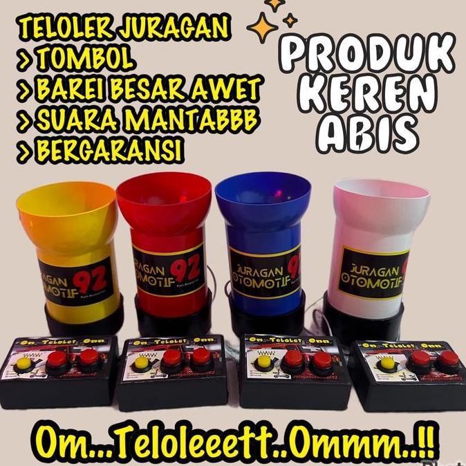 Bel sepada / basuri buat sepeda / Telolet v4 / klakson Telolet Outdoor