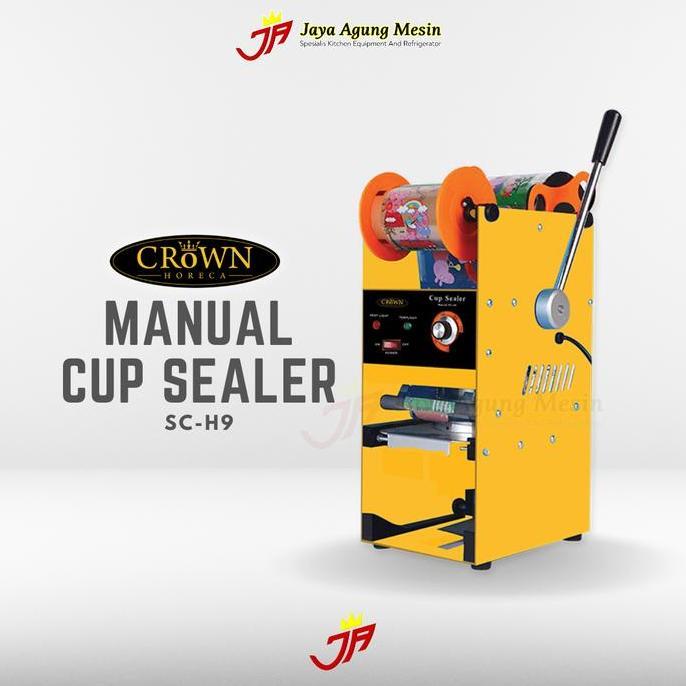 Manual Cup Sealer Crown SC-H9 / Cup Sealer manual 12-22OZ