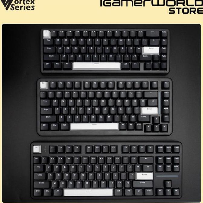 VortexSeries MONO V2  65 / 75 / 80 / TKL / 100 Gasket Mount Hotswap Universal Wired Gaming Keyboard