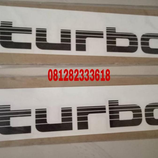 Promo Stiker Body Turbo Landcruiser 80 VX80 LC80 Silver Diskon