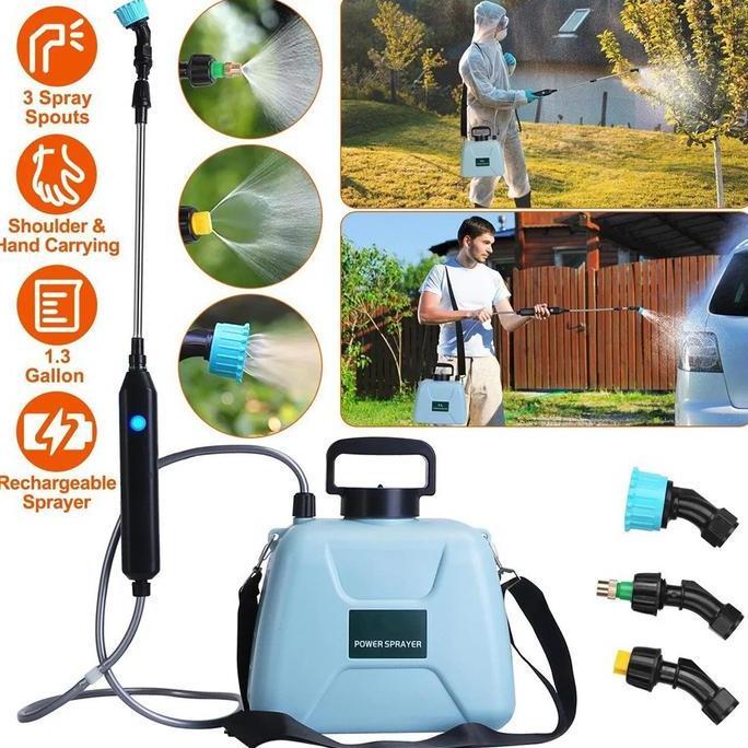 Semprotan Tanaman Sprayer Elektrik Desinfektan Hama Kebun Taman