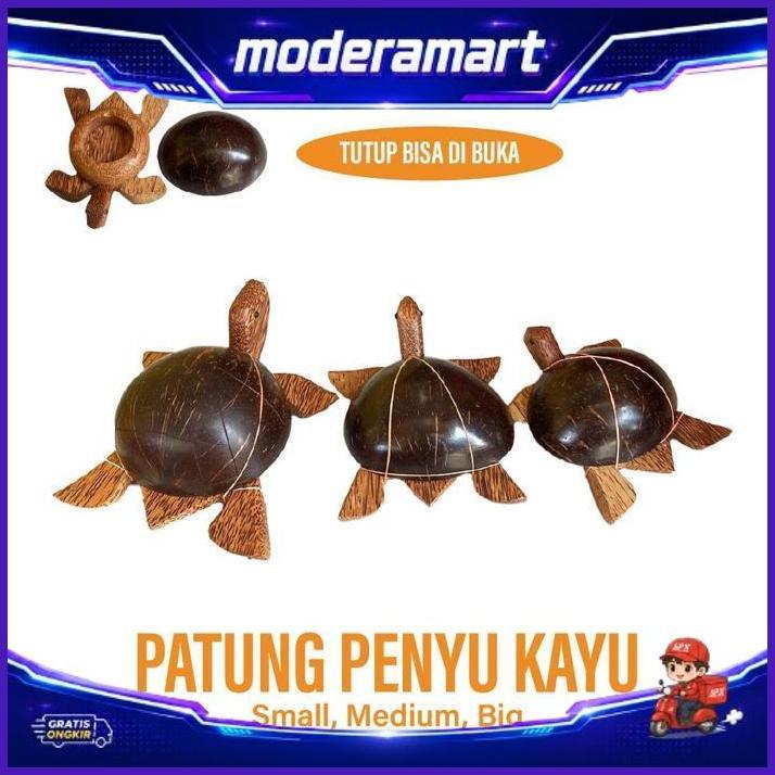 Asbak Kura Kura Cangkang Buka Tutup - Asbak Penyu - Asbak Rokok - Tempat Puntung Rokok - Asbak Motif