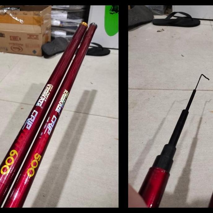TERBARU - joran tegeg kamikaze cripton 600 tegeg carbon