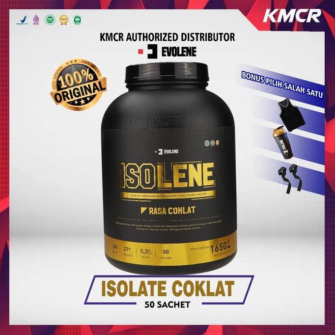 EVOLENE ISOLENE 50 SACHET SUSU PROTEIN CUTTING ISOLATE ISO - KMCR