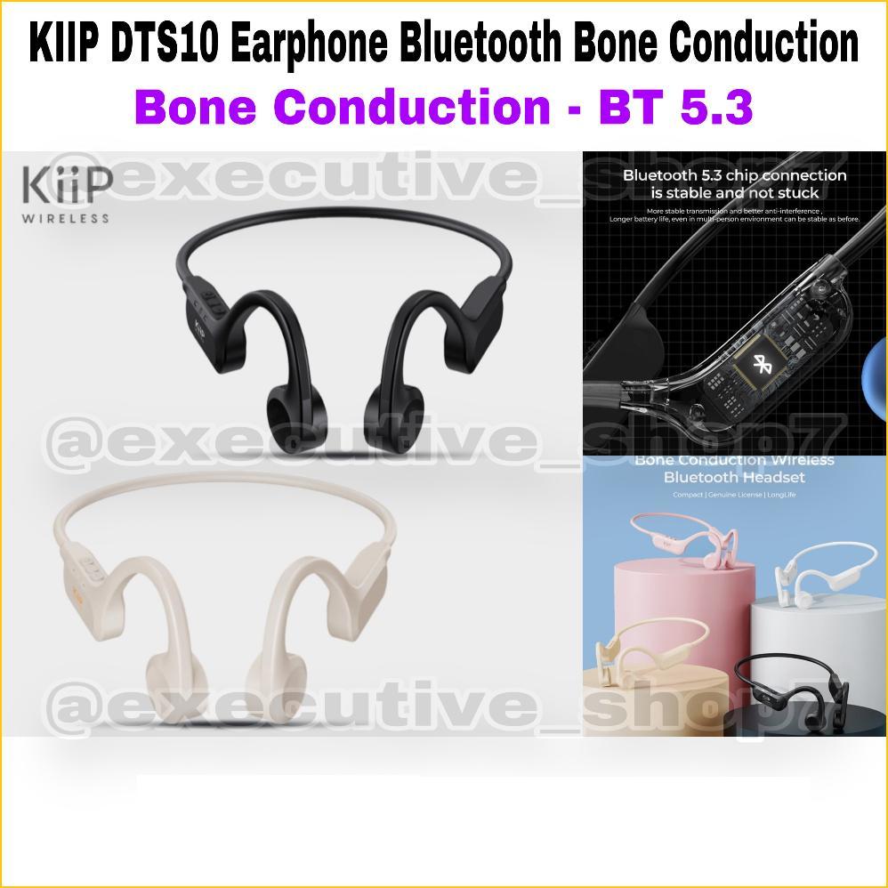 KIIP DTS10 Earphone Bluetooth Bone Conduction - Bone Conduction - BT 5.3