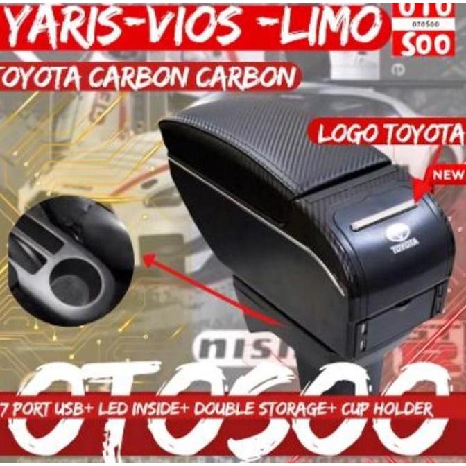 Armrest Yaris Lele-Yaris Bakpao-Vios Limo- Console Box- Console Box Usb Led