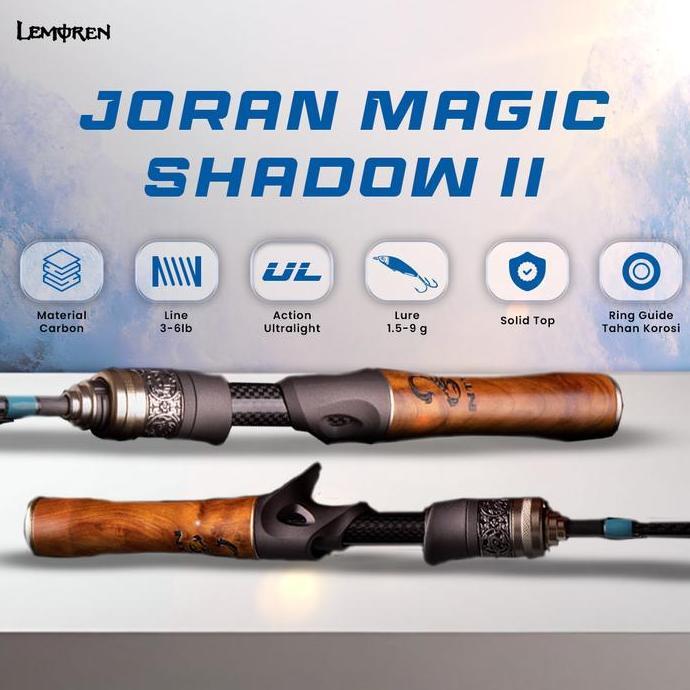 Fishing- Ghosthunter Lemoren Joran Rod Pancing Ul Moying Iii Ultra-Lht Jp038
