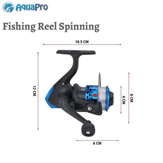 Fishing- Reel Pancing Pemula Tipe Spinning 200 Fishing Reel Tambah Senar Pancing Pada Spool Bahan Pl