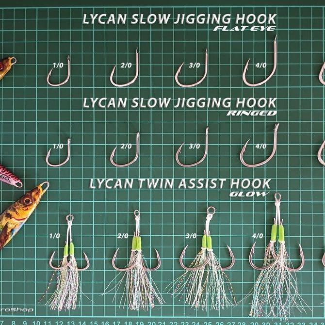 Fishing- Lycan Slow Assist Jging Hook