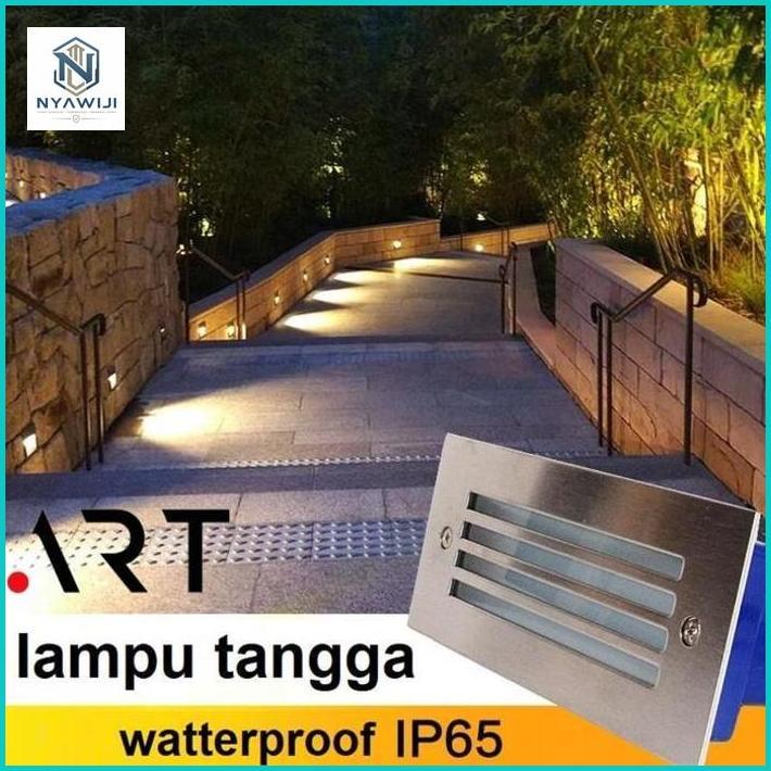 lampu tangga led 3w outdoor 030S / Lampu Tangga Dinding tanam LED
