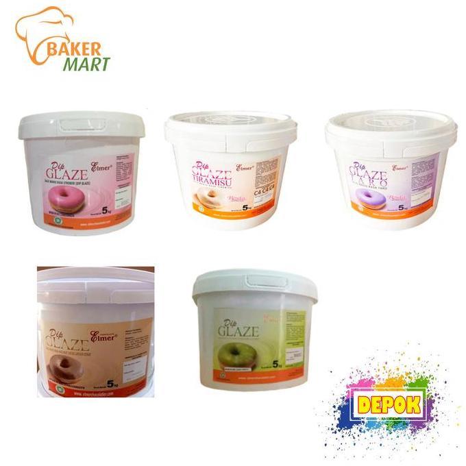 Cakes- Elmer Glaze Repack 500Gr / Eg