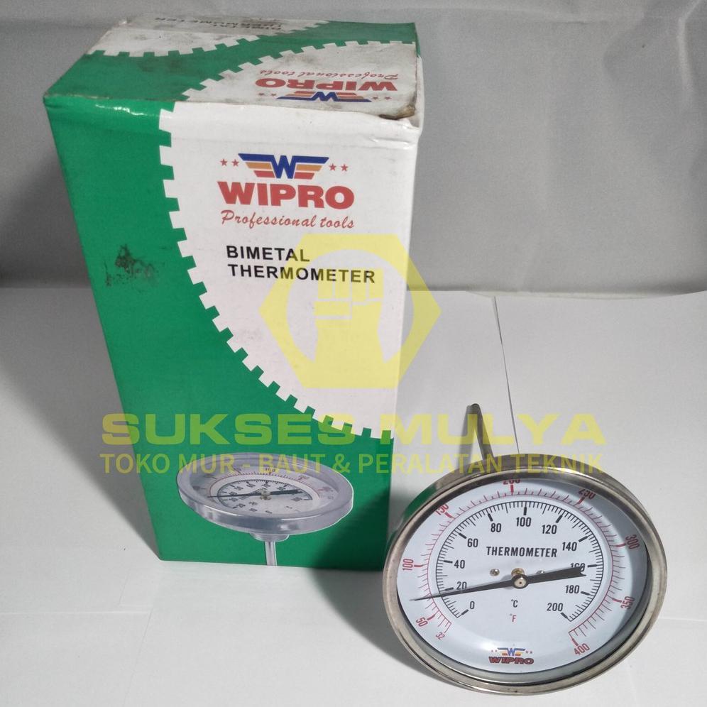 Termometer / Thermometer Payung Bimetal Thermometer 3" WIPRO Diskon