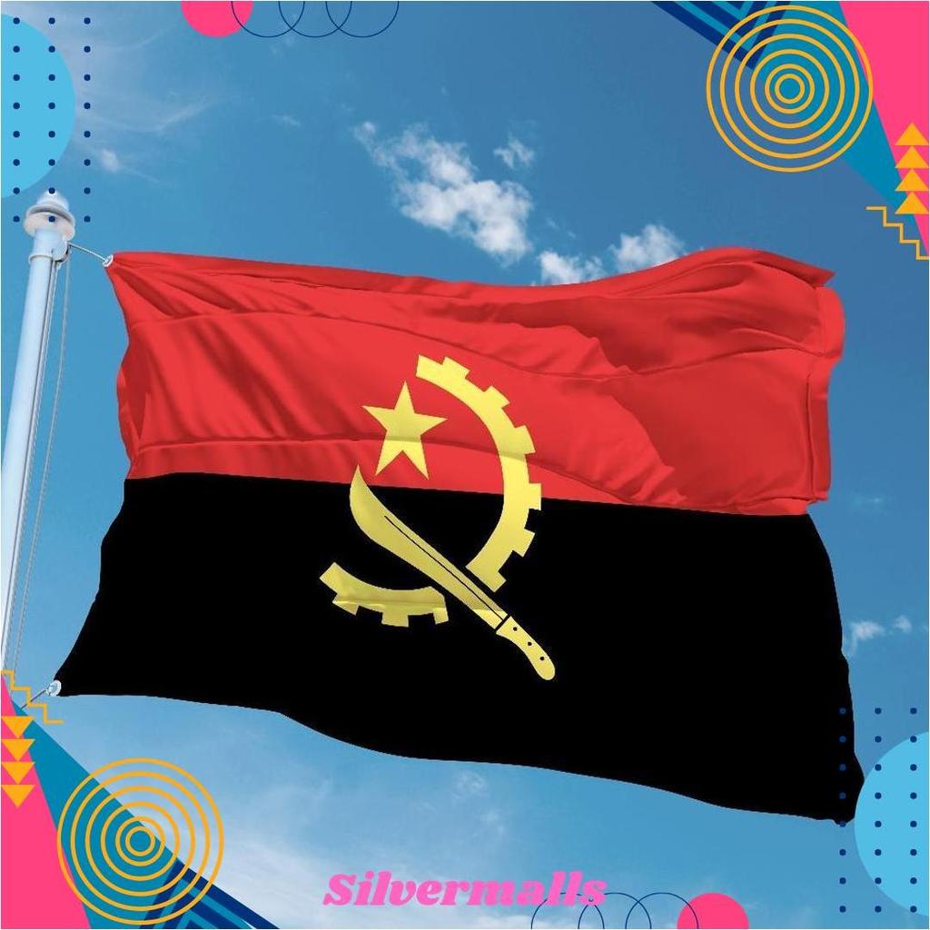 Bendera Negara Angola / Flag of Angola Cetak Full Printing Teratas