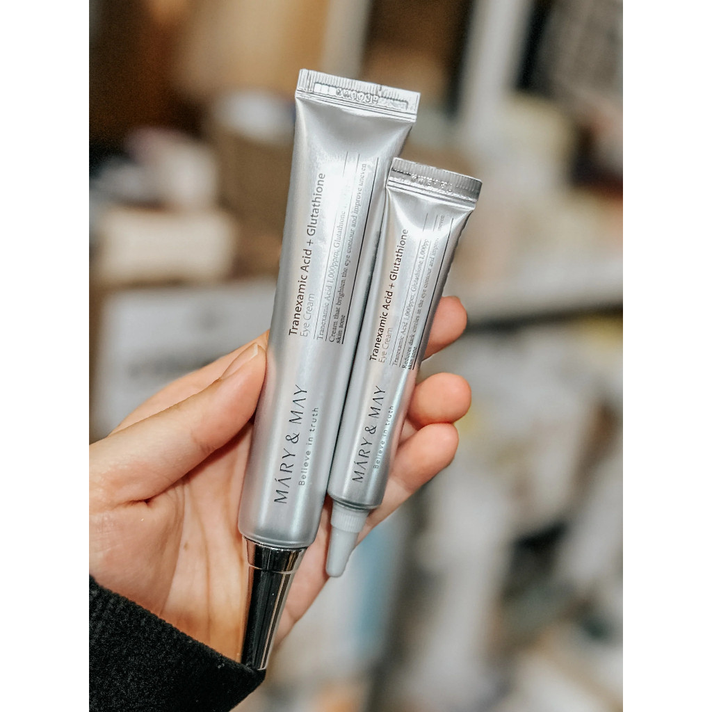 [ LAUNCHING - 100% ORI KOREA] Mary & May Tranexamic Acid + Glutathione Eye Cream 12 ml Mary&May Read