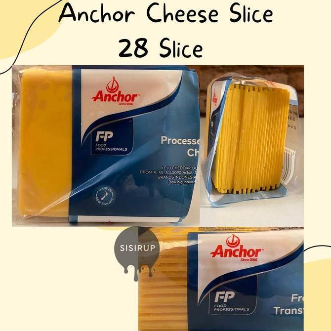 Everyday- Anchor Red Cheddar Slice 28 Slice / Cheddar Cheese Slice