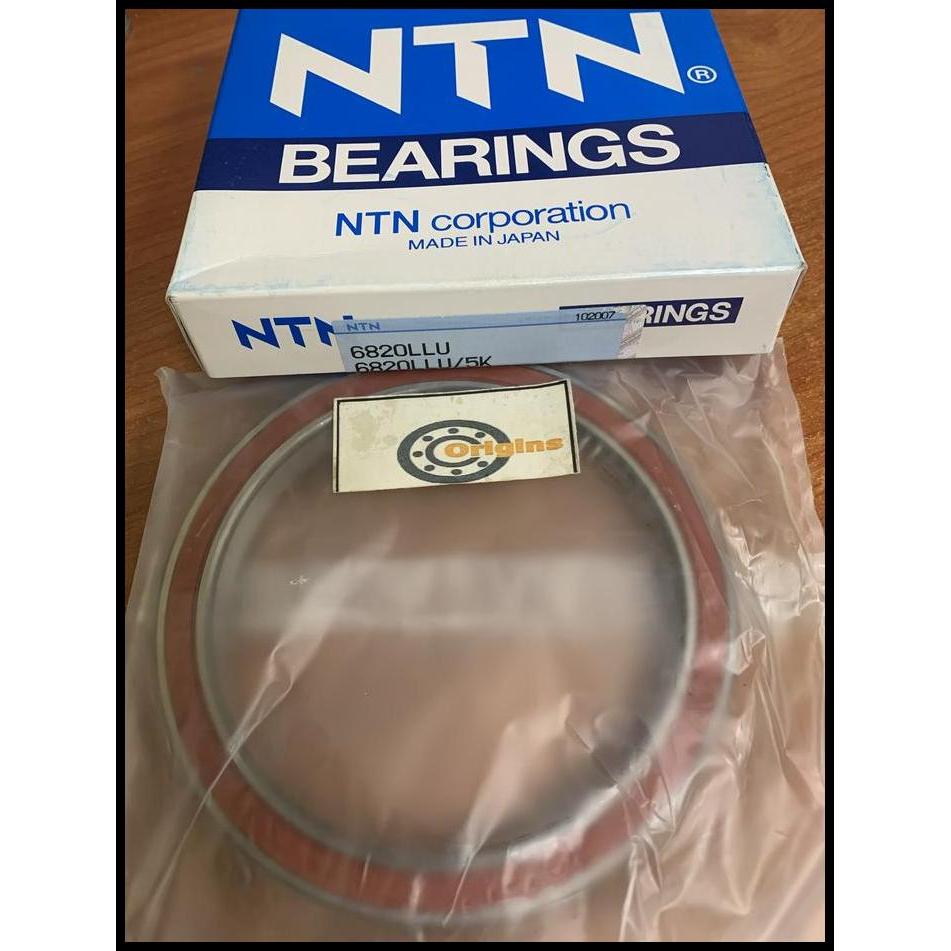 TERBARU BEARING 6820 LLU NTN ASLI JAPAN 6820 2RS 