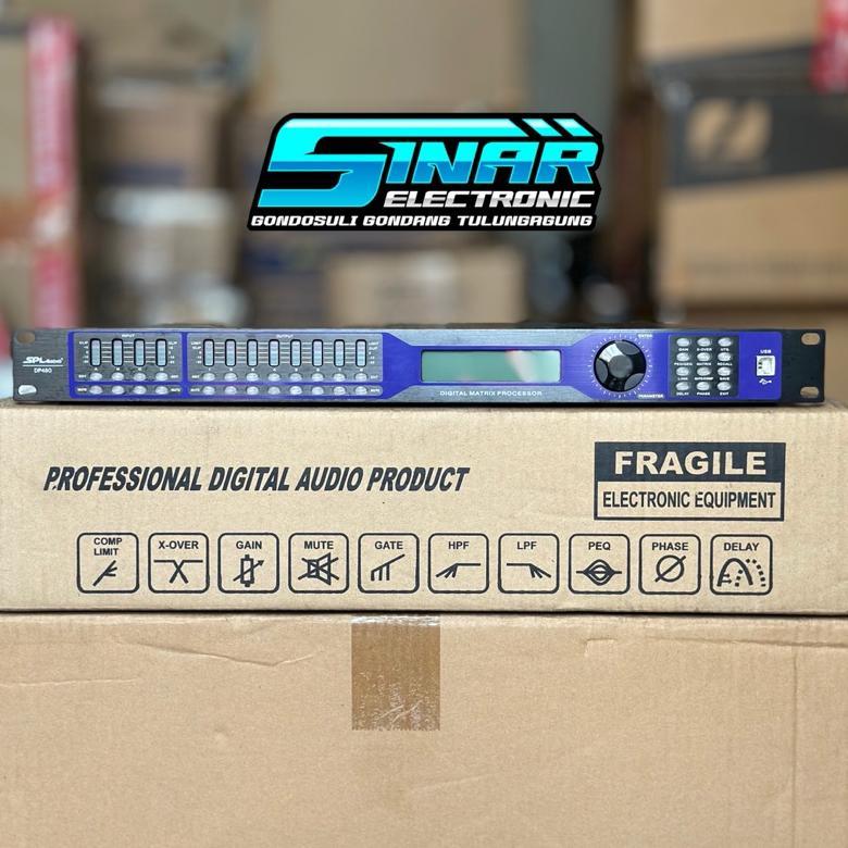 DLMS SPL AUDIO DP480 MANAGEMENT DIGITAL SOUND PROCESSOR