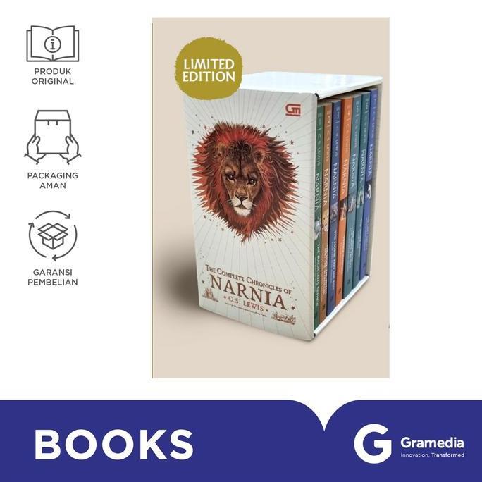 Gramedia - Buku Novel Box Set Narnia
