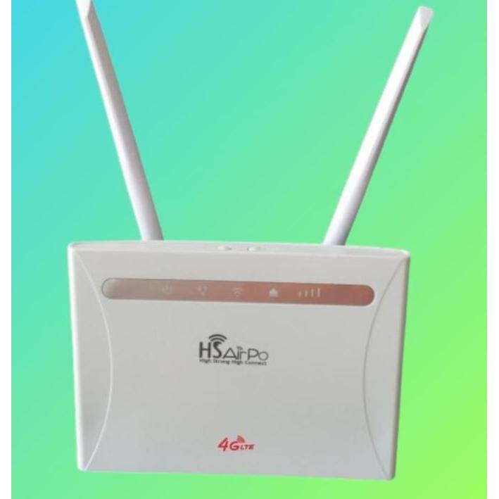 TERBARU - HSAIRPO LTE300N 300Mbps Wireless N 4G LTE Router Sim Card