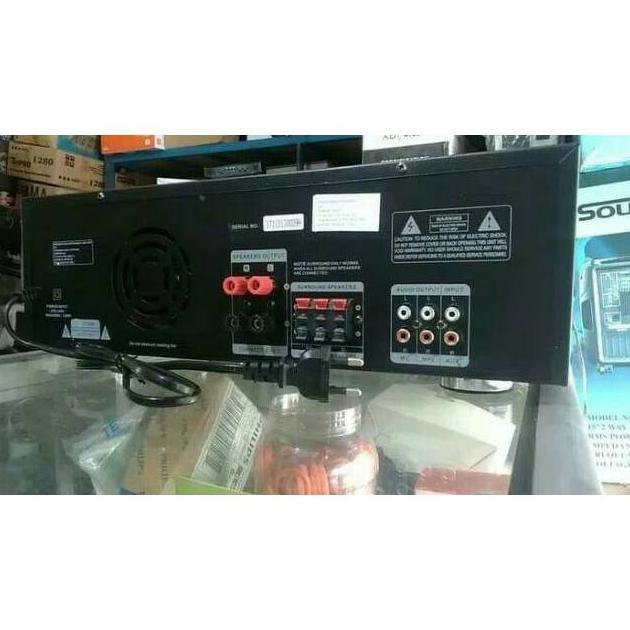 [BISA COD]Power Amplifer Bluetooth DAT DA-313 DSP/DA-303 DSP DA313 DA 313 utk Speaker,Karaoke,Studio