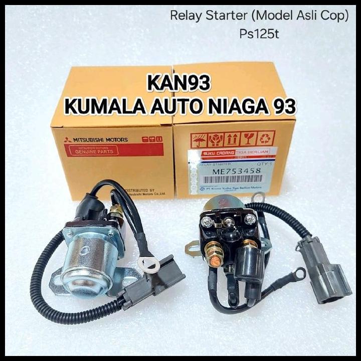DISKON RELAY STARTER GLOW PLUG MITSUBISHI PS125 TURBO CANTER 24V ORIGINAL COPOTAN GARANSI 