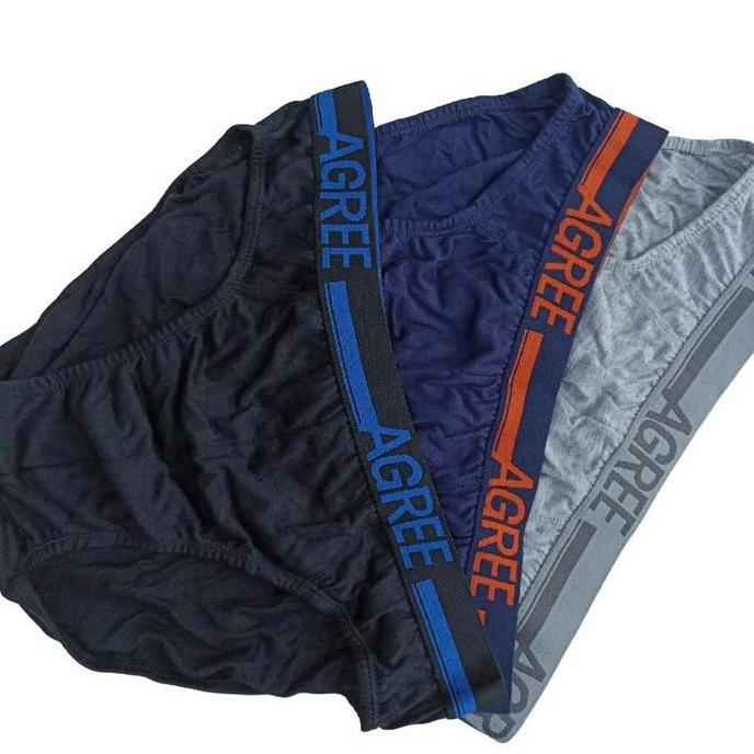 Cuecas - ( 3Pc ) Cd Agree 2325 | Celana Dalam Pria | Cd Pria Agree | Cd Cowok | Agree Sport