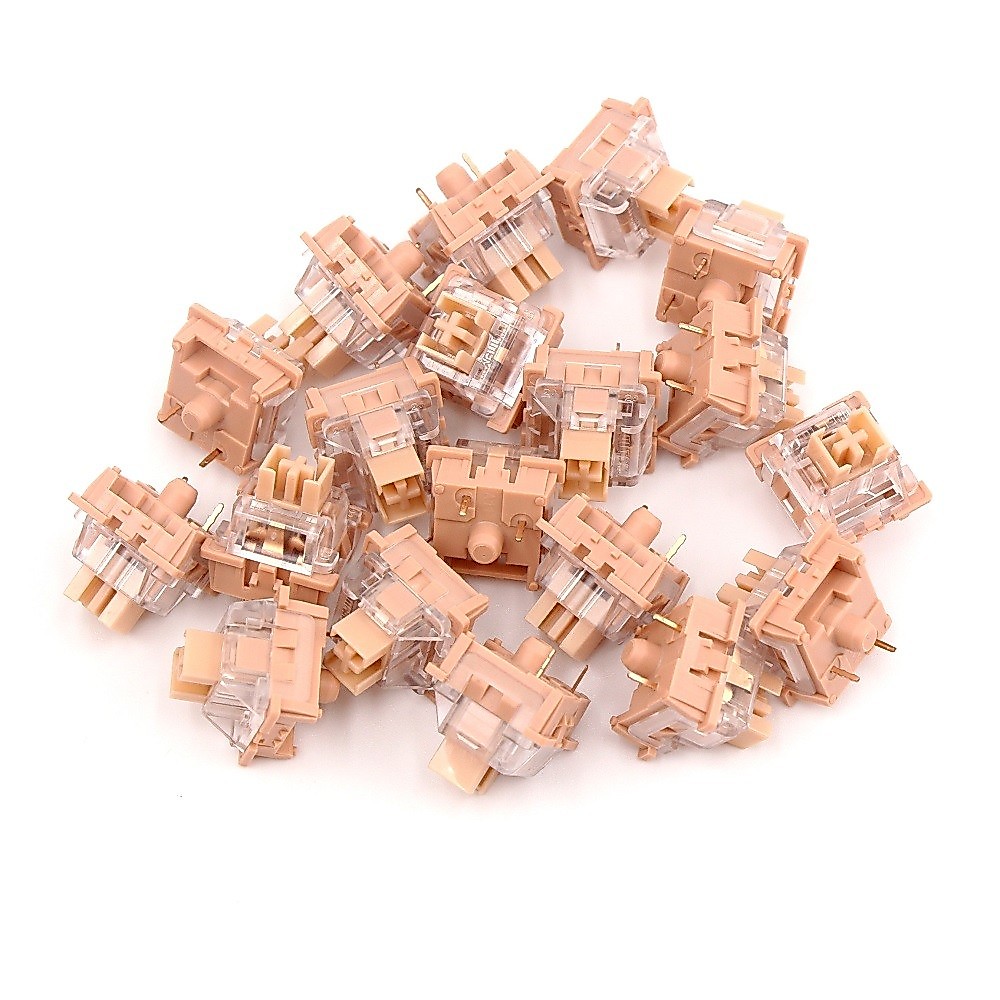 Outemu Switches Lubed Mechanical Keyboard Switch 3Pin Silent Clicky Linear Tactile Milk Tom Jerry
