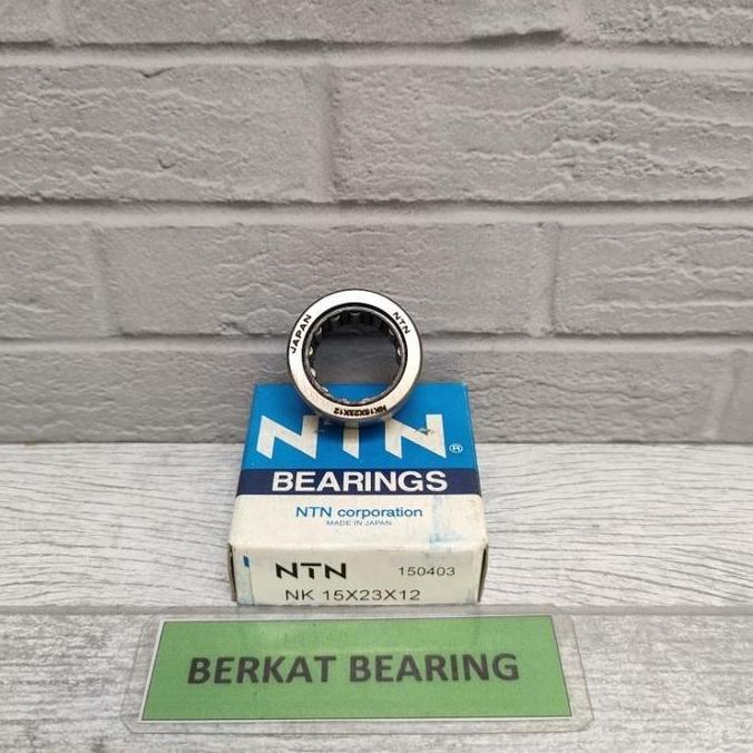 NEEDLE BEARING PERSENELING TIGER NK 15X23X12 NK 15 X 23 X 12 NTN TERMURAH