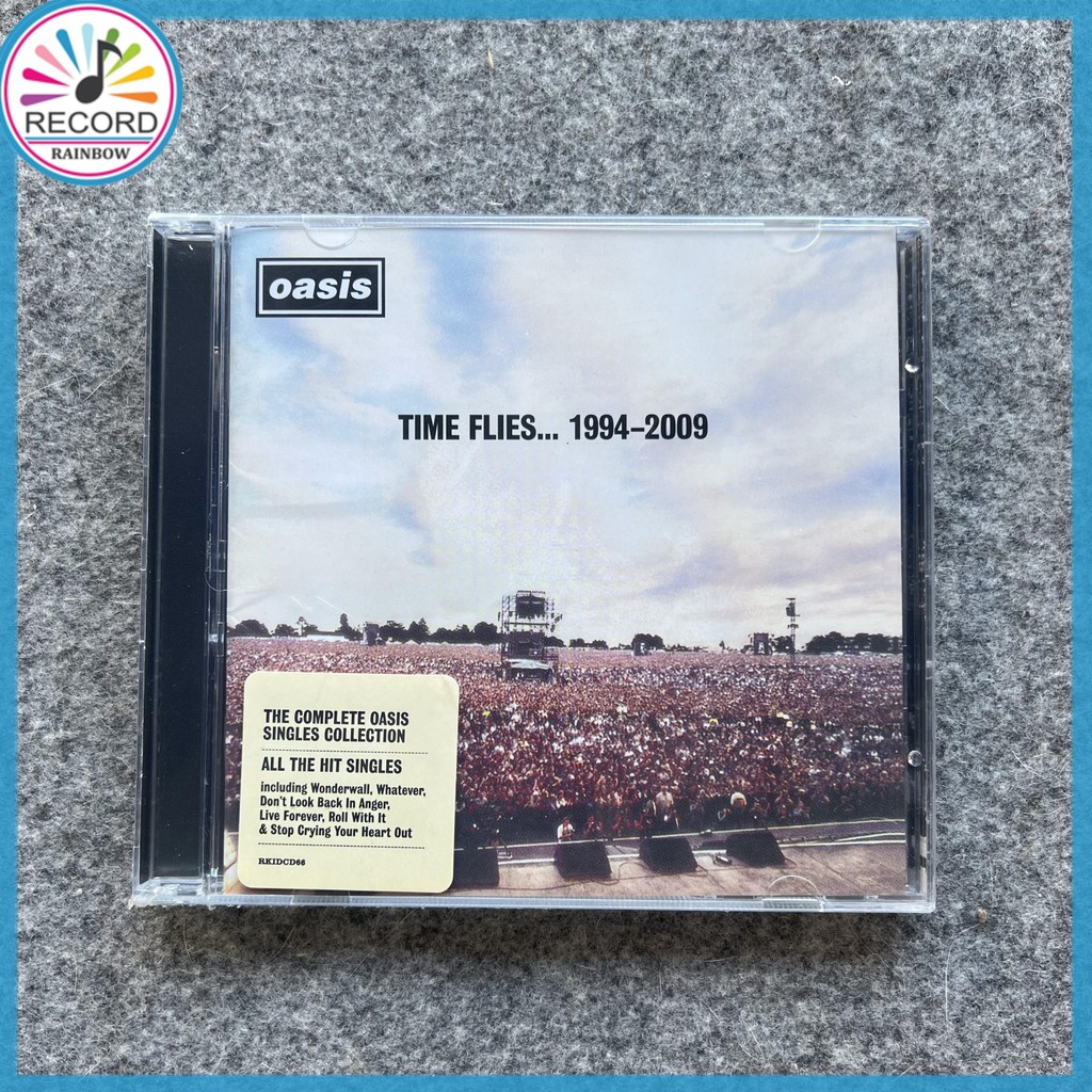 Oasis Time Flies 1994-2009 Original 2CD Album [Barang baru segel​]