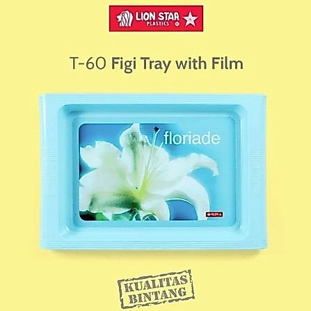 Lion Star Nampan Figi Tray T-60 / Baki Plastik Serving Tray Lion Star T60