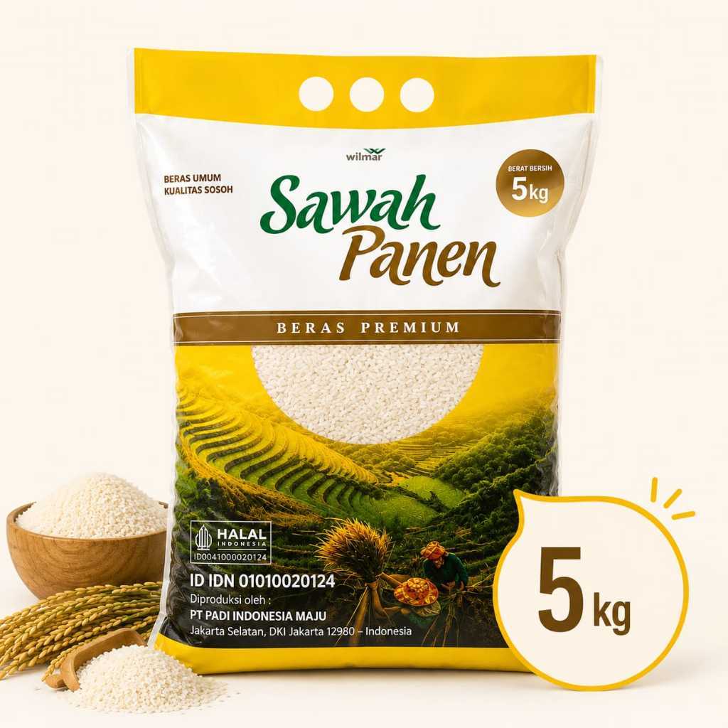 Beras Premium Sawah Panen 5kg