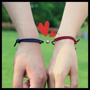 TERLARIS GELANG COUPLE BERMAGNET GELANG PASANGAN PERSAHABATAN 