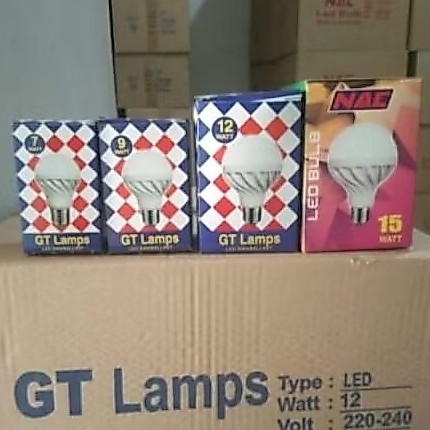 Lampu LED 5 watt - 15 watt