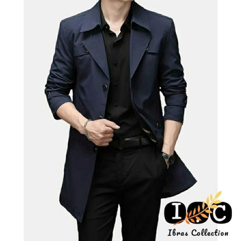 Promo Men'S Coat Jacket | Blazer Pria | Jas Long Coat Pria / Blazer Pria Terbaru