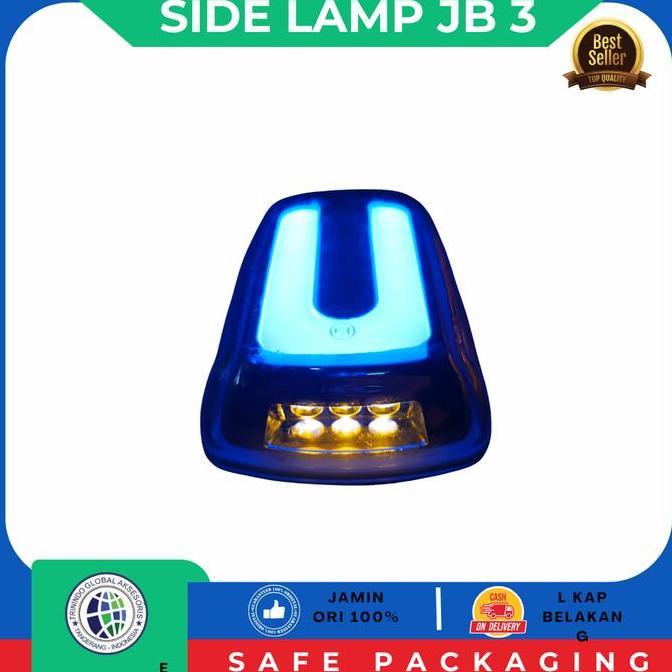 ZCXVC Side Lamp JB3 Biru / Lampu Sein JB3 Biru / Lampu Body JB3 Biru Bus Car