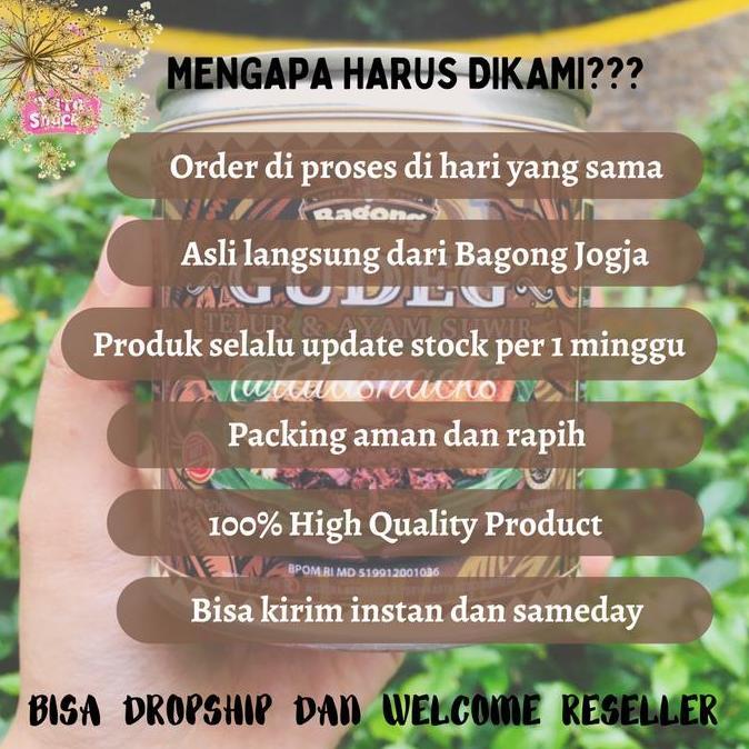 Promy - Gudeg Kaleng Bagong Dapur Yu Djum Oleh Oleh Khas Jogja / Gudeg Bagong