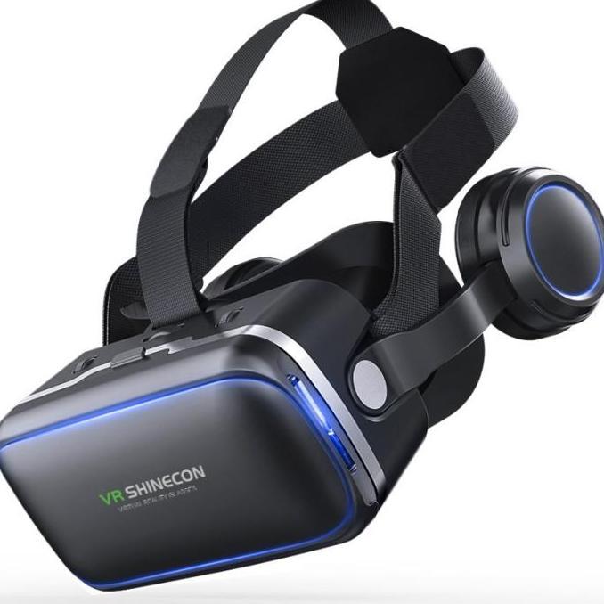 DIKARTELLA VR Box Shinecon 6.0 Virtual Reality Glasses Metaverse Plus Headphone