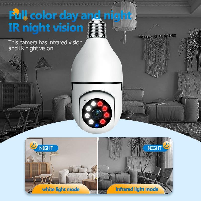 Cctv Lampu Bohlam V380 Pro Kamera Hd 1080P 8Mp Wifi Ip Camera Cctv Outdoor Indoor Wireless Murah Ip 
