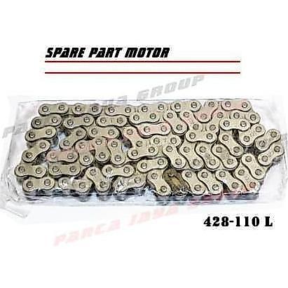 Promo RANTAI GEAR 428-110 CG-110-125 CG100 CG125 GL MAX CDI GTO CB100 CB125 Diskon