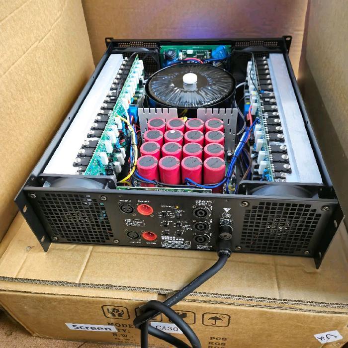 POWER AMPLIFIER CREST AUDIO CA30/CA 30 BODY PANJANG NEW ADA LAYAR LCD ORIGINAL DAN TERPERCAYA