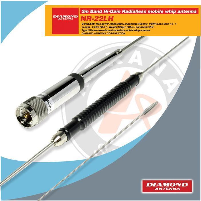 HARGA TERBAIK - Antena RIG HT VHF NR22LH Diamond NR-22LH ORIGINAL