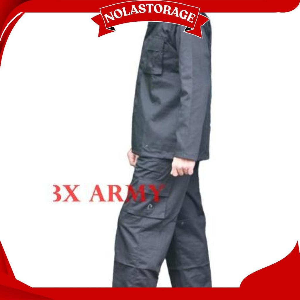 Seragam pdl security Baju PDL satpam  + atribut lengkap grosir murah COD BX Promo Puncak