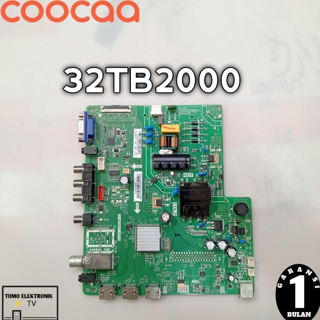 mb mainboard mesin tv coocaa 32TB2000 modul tv