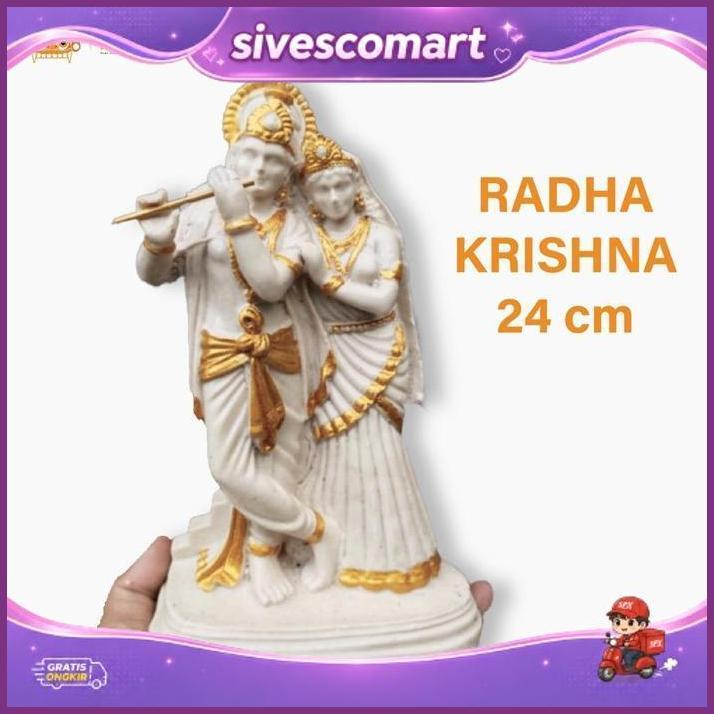 Patung Radha Krishna - Patung Radha & Krishna - Patung Krisna - Patung Dewa Krishna - Krishna - Kris