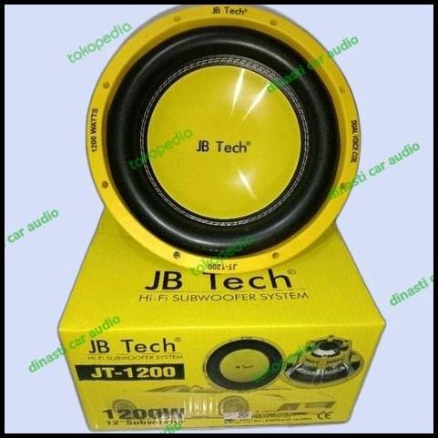 DISKON SUBWOOFER JBTECH JT1200 - DOUBLE COIL - 12INCH - DINASTI AUDIO 